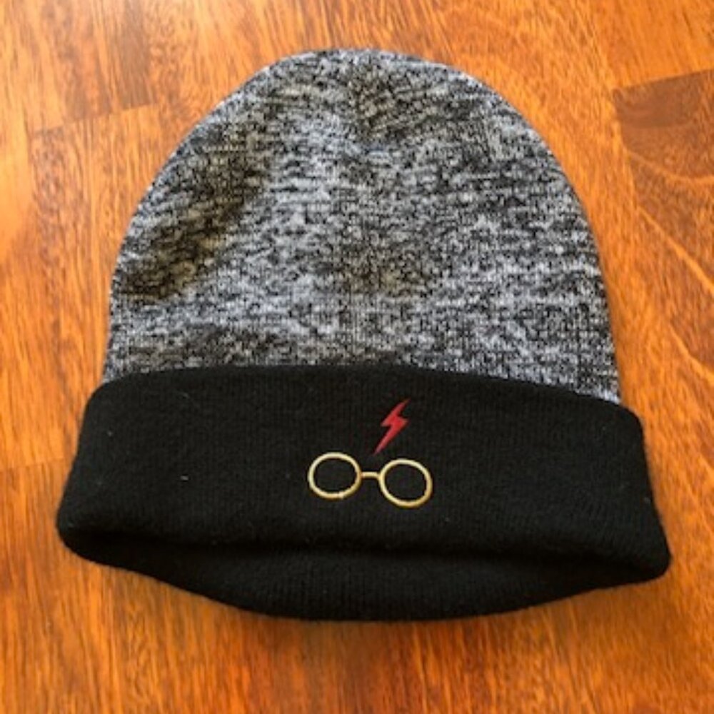 Cute Harry Potter Beanie Hat Lightning & Specs